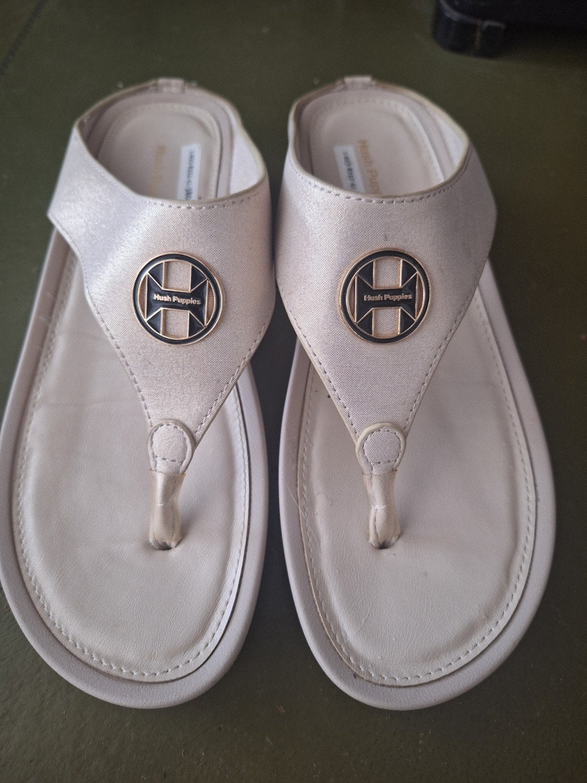 Hush Puppies luxe slippers - slechts 1x gedragen, Ophalen of Verzenden, Zo goed als nieuw