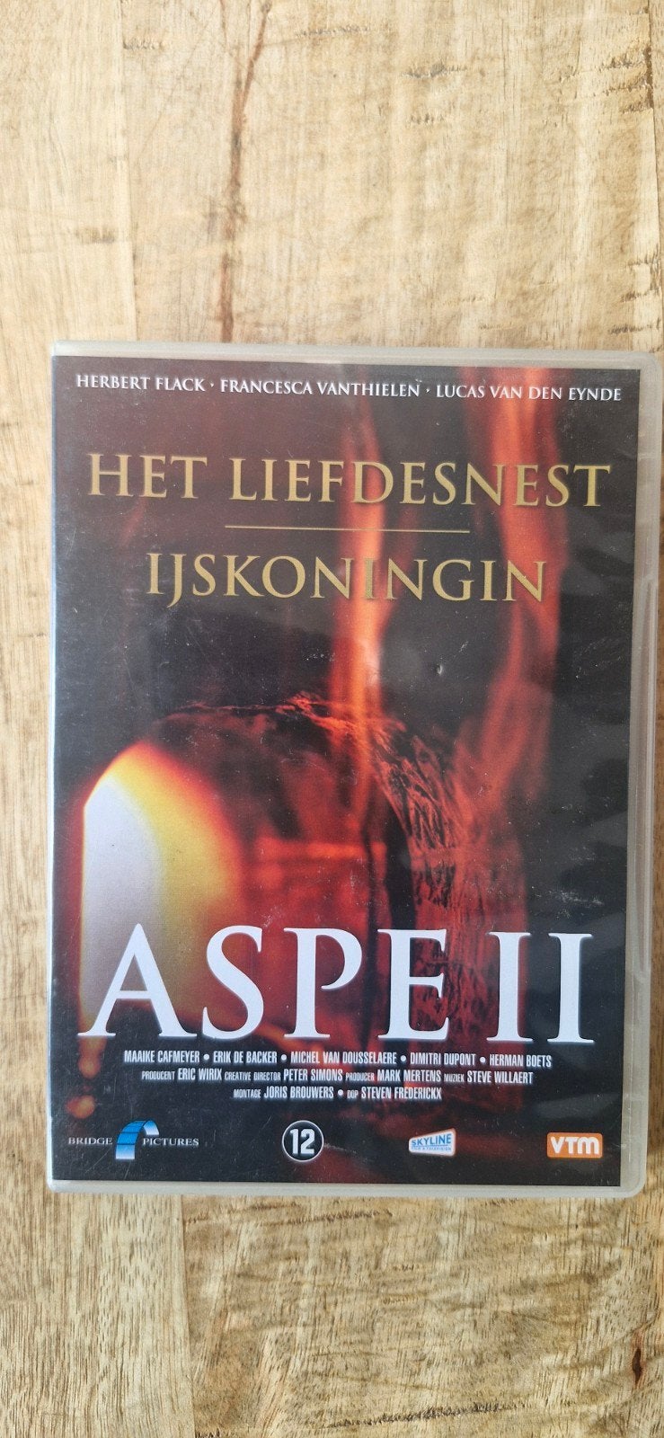Aspe II - Het Liefdesnest / Ijskoningin (DVD), Cd's en Dvd's, Gebruikt, Nederlands, Vanaf 12 jaar, Inclusief doosje