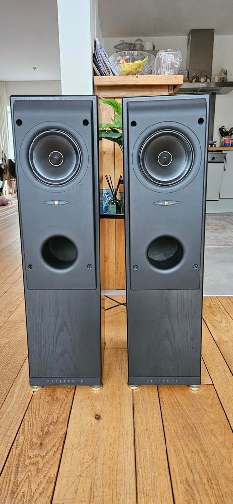 KEF Reference Model One luidsprekers, Audio, Tv en Foto, Luidsprekers, Ophalen, 120 watt of meer, Front, Rear of Stereo speakers