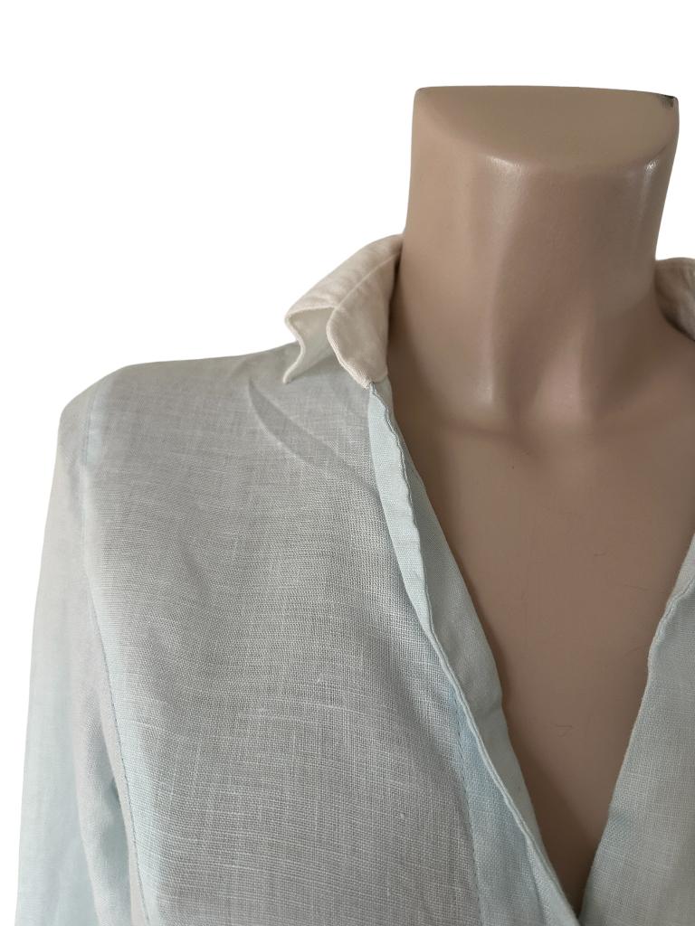 Josephine & Co blouse S, Maat 38/40 (M), Blauw, Ophalen of Verzenden, Zo goed als nieuw