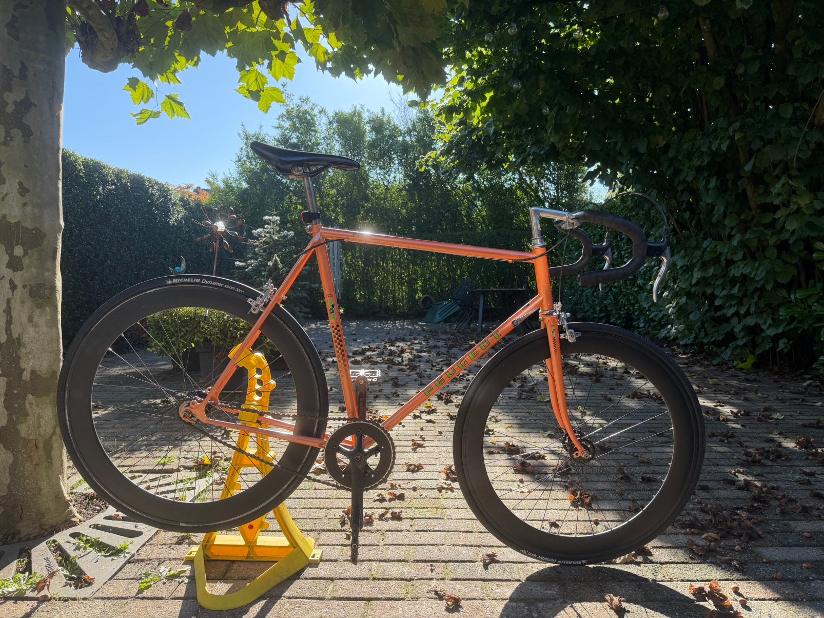 Peugeut course - Vintage race fiets, Fietsen en Brommers, Minder dan 10 versnellingen, Staal, Zo goed als nieuw, 57 tot 61 cm