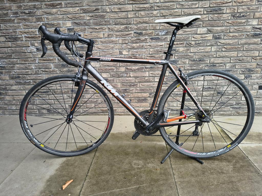 nette racefiets KTM Strada 3000. frame maat 55, Gebruikt, Aluminium, Meer dan 20 versnellingen, 53 tot 57 cm