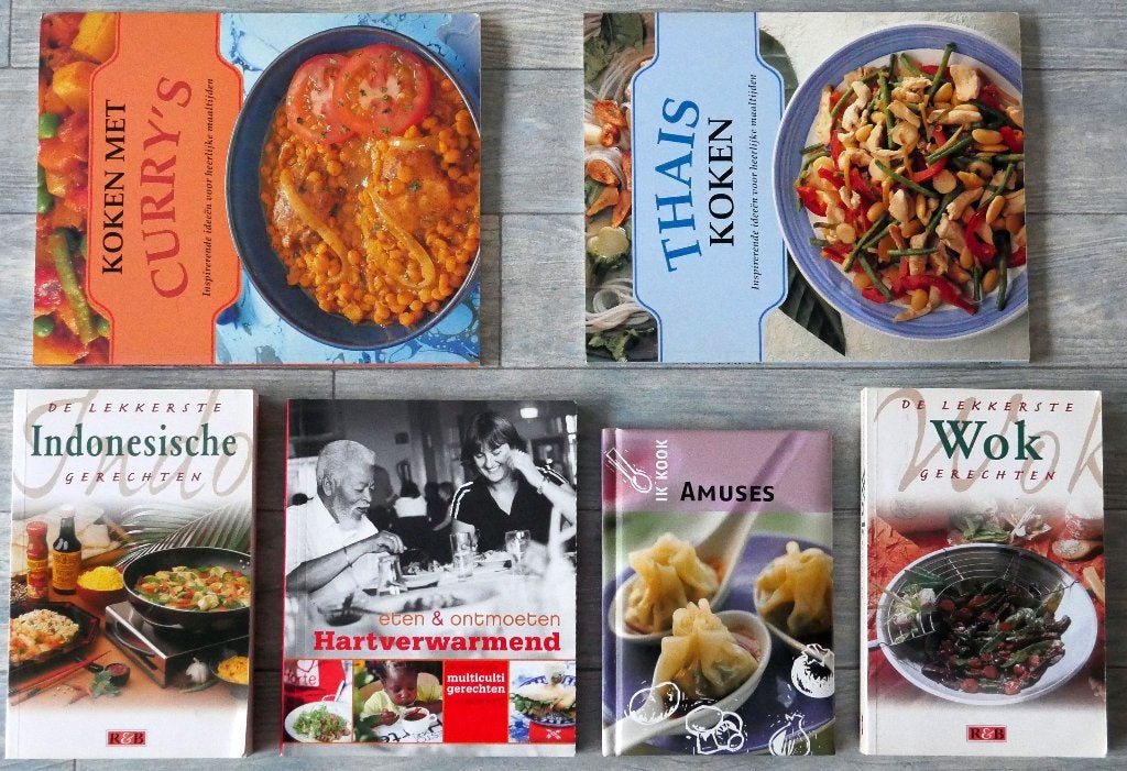 Diverse kookboeken als nieuw, Ophalen of Verzenden, Zo goed als nieuw, Overige gebieden