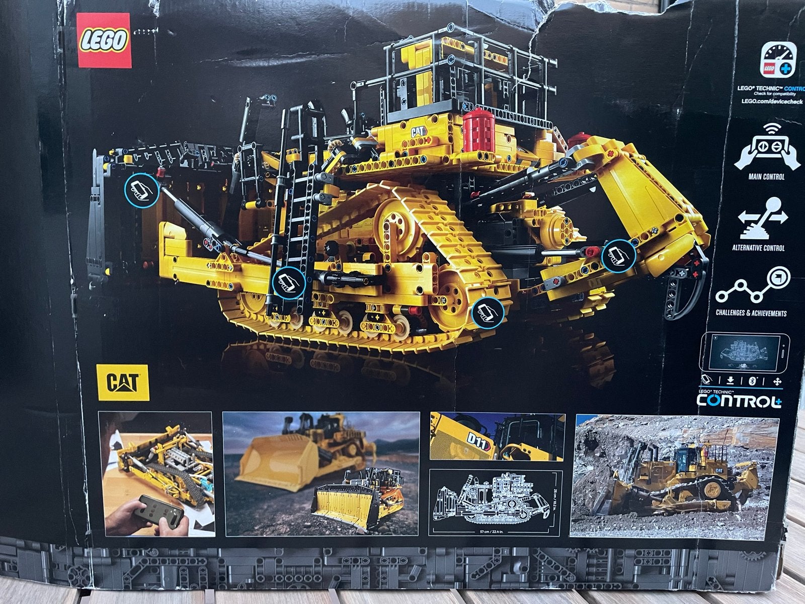 Lego Technic CAT D11 Bulldozer 42131, Ophalen of Verzenden, Zo goed als nieuw
