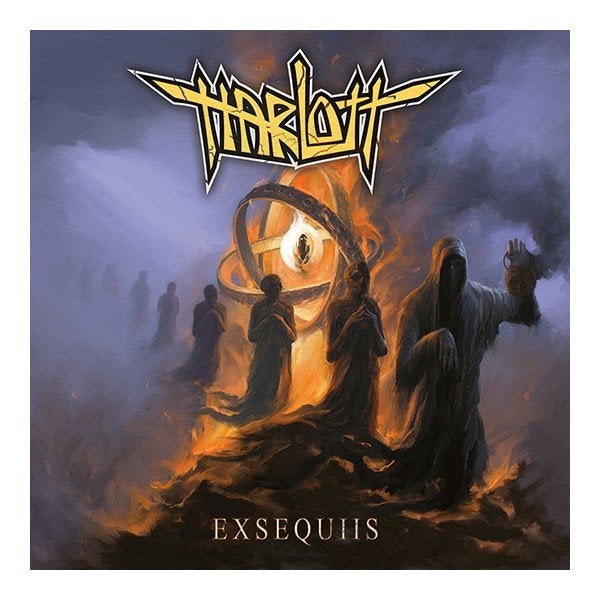 Harlott - Exsequiis | "Coagulation" Orange/Blue Merged Vinyl, LP, Metal, Ophalen of Verzenden, Colored vinyl