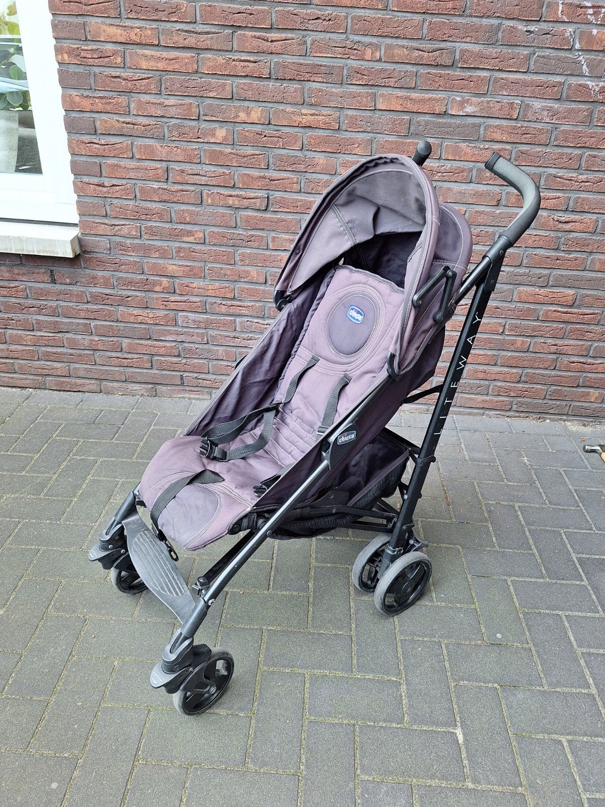 Chicco LiteWay Buggy - Compact en Handig, Kinderen en Baby's, Ophalen, Gebruikt, Overige merken, Verstelbare rugleuning