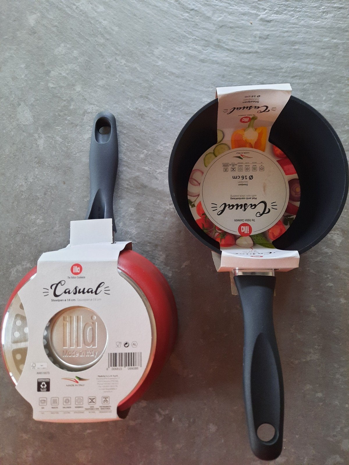 2x steelpan
16 cm Doorsnee
NIEUW PER STUK, Ophalen of Verzenden, Nieuw, Rvs