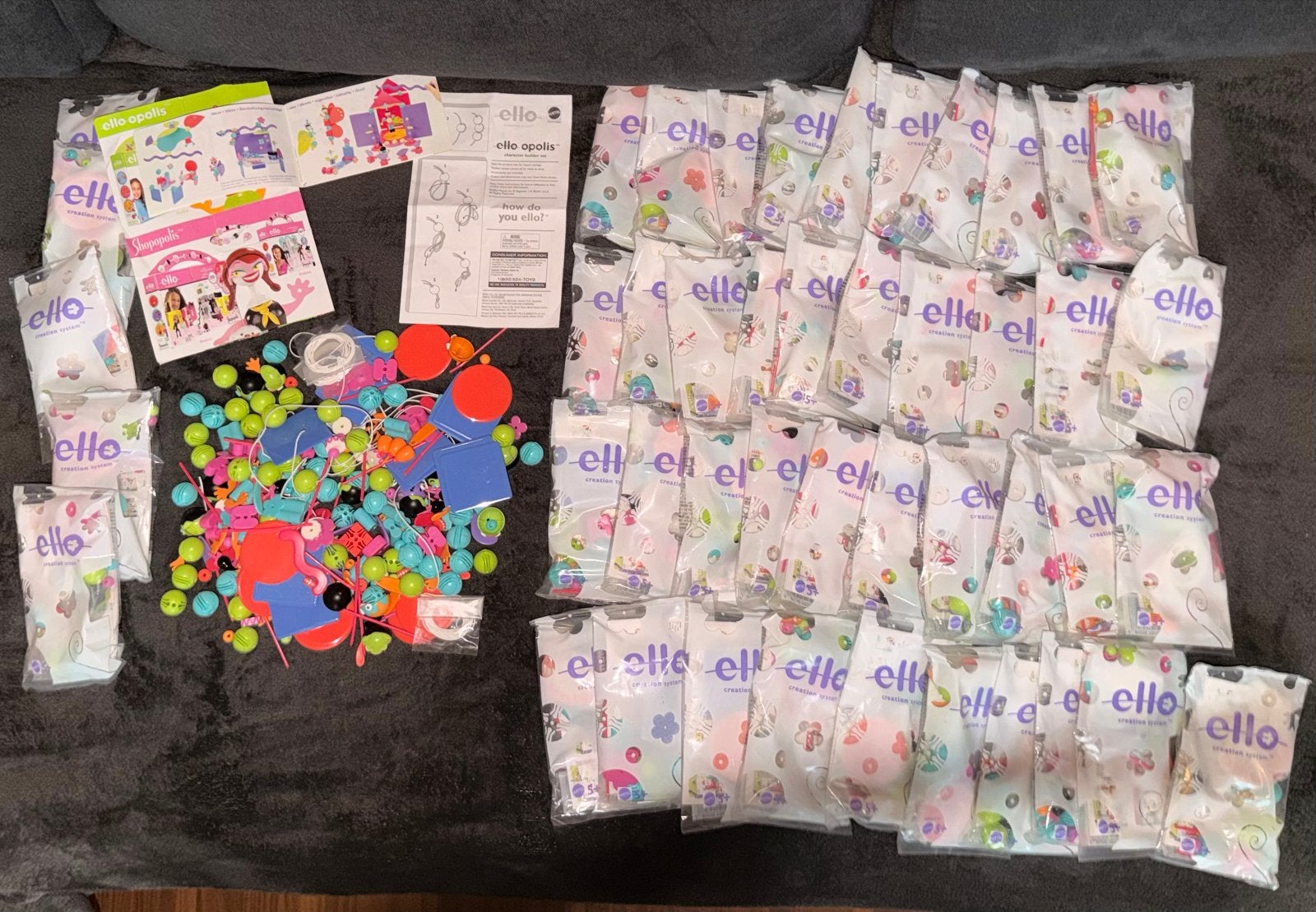 Grote partij Mattel Ello Creation System- Vintage, Ophalen of Verzenden, Nieuw, Knutselen