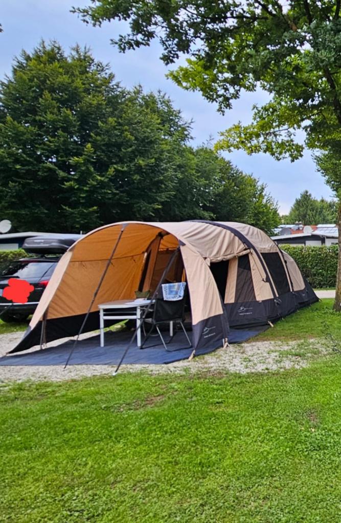 Bardani Airwave 300 Deluxe TC., Caravans en Kamperen, Ophalen, Zo goed als nieuw, Tot en met 4