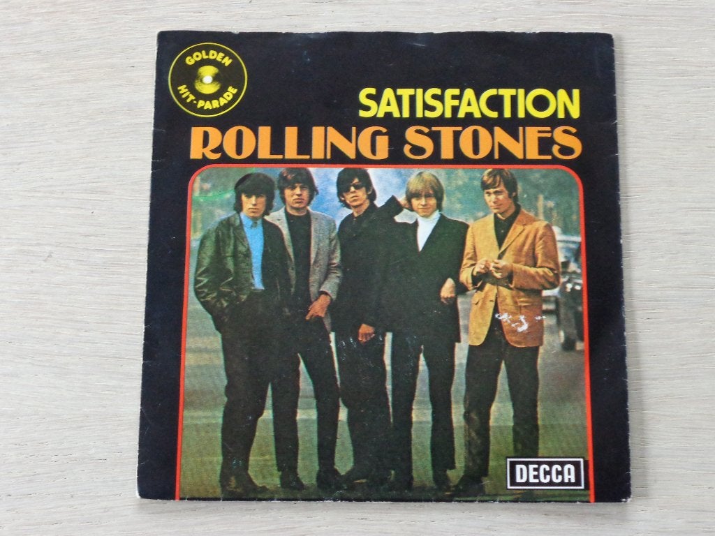 Rolling Stones – Satisfaction, 7 inch, Ophalen of Verzenden, Zo goed als nieuw, Rock en Metal