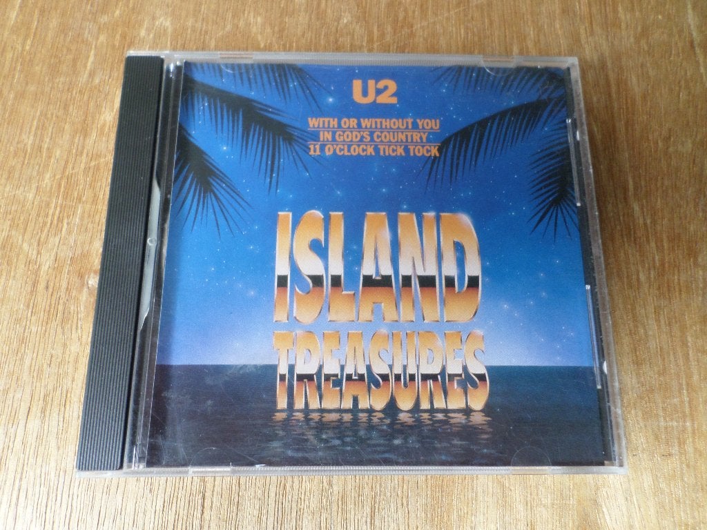 U2 - Island Treasures CD EP 1990, Cd's en Dvd's, Cd Singles, Ophalen of Verzenden, Zo goed als nieuw, Rock en Metal