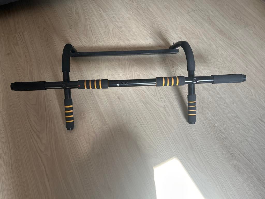 Pull-up en push-up bar voor deurpost, Ophalen, Gebruikt, Armen, Oprekstang