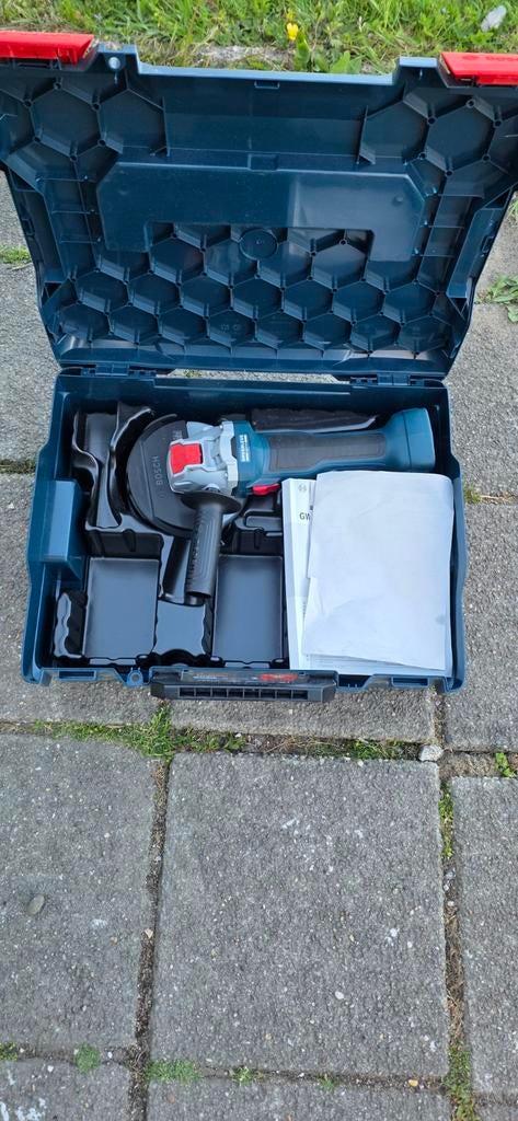 Bosch GWX 18V-7 Haakse Slijper - Nieuw in doos, Doe-het-zelf en Verbouw, Gereedschap | Schuurmachines, Ophalen, Nieuw, Minder dan 600 watt