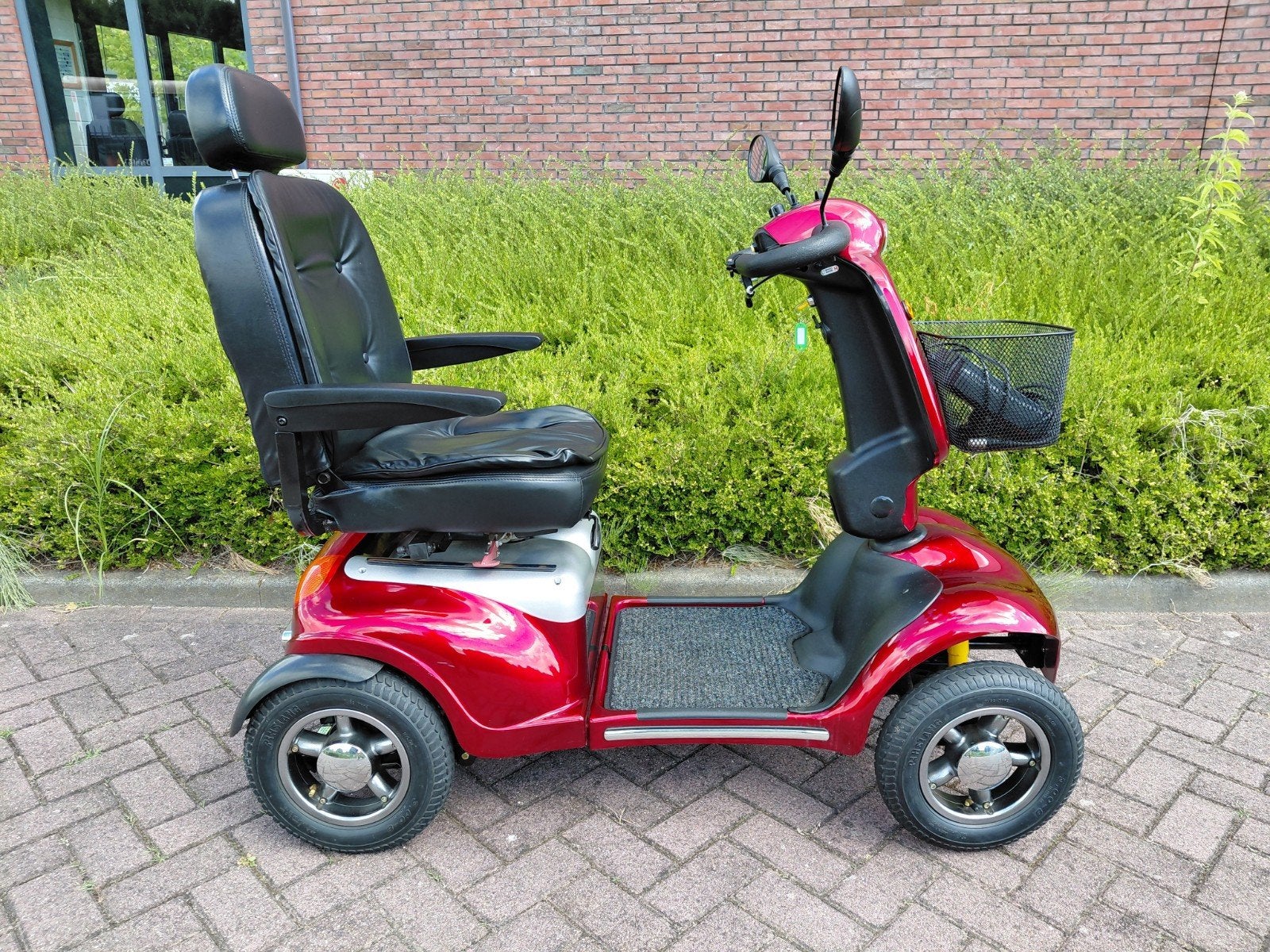 Scootmobiel Shoprider 4 wiel Deluxe., Diversen, Ophalen, Zo goed als nieuw, Shoprider, 36 t/m 45 km