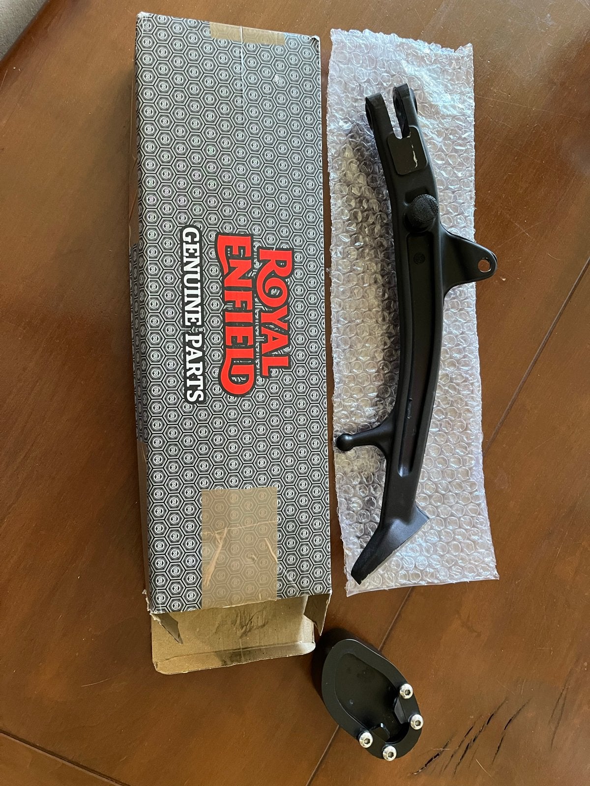 Zijstandaard Royal Enfield Himalayan 450 met voetstuk, Ophalen, Gebruikt