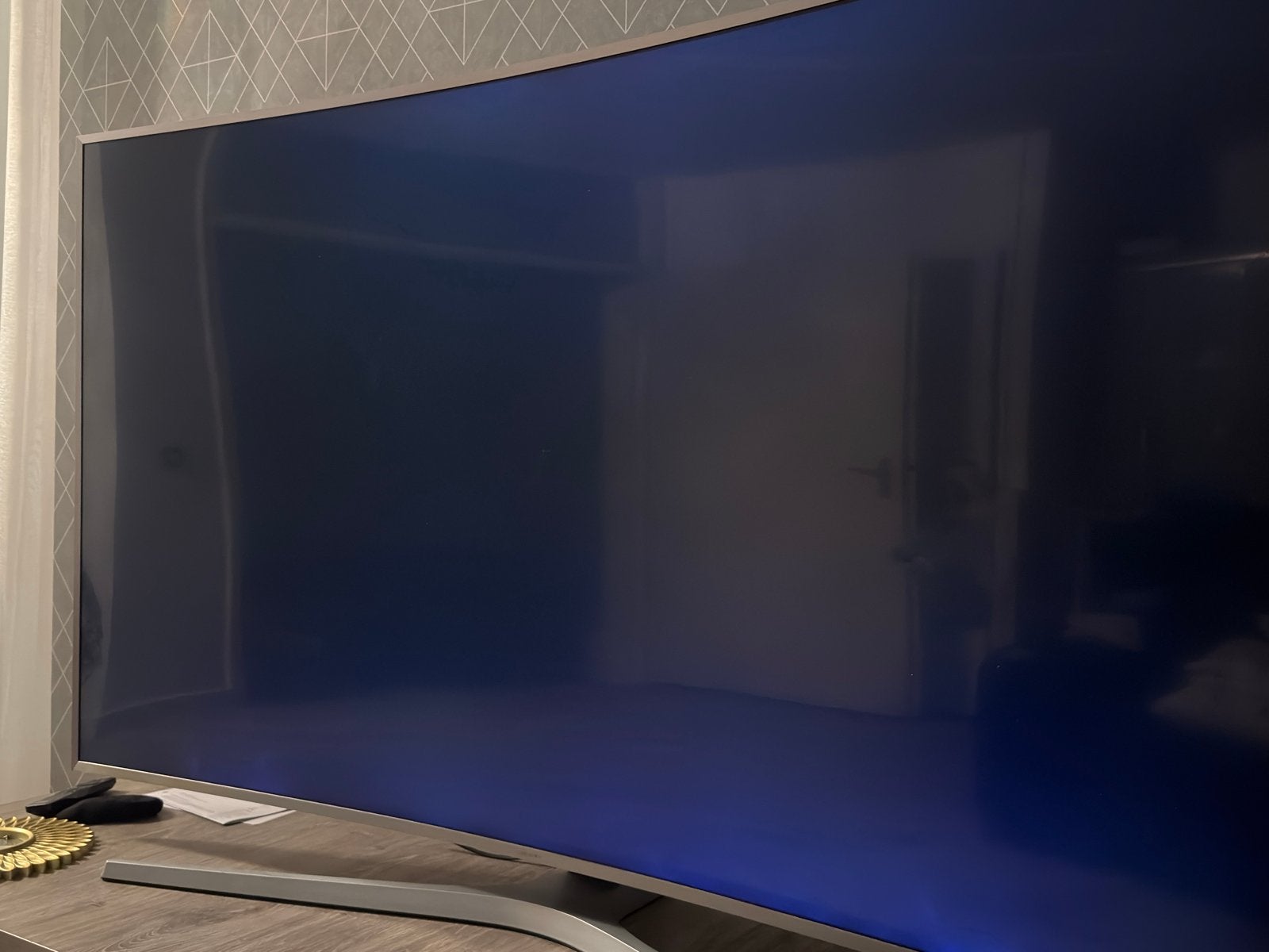 Samsung UE65MU6670S Curved 4K Smart TV - Zo goed als nieuw, Ophalen, LED, 50 Hz, Zo goed als nieuw