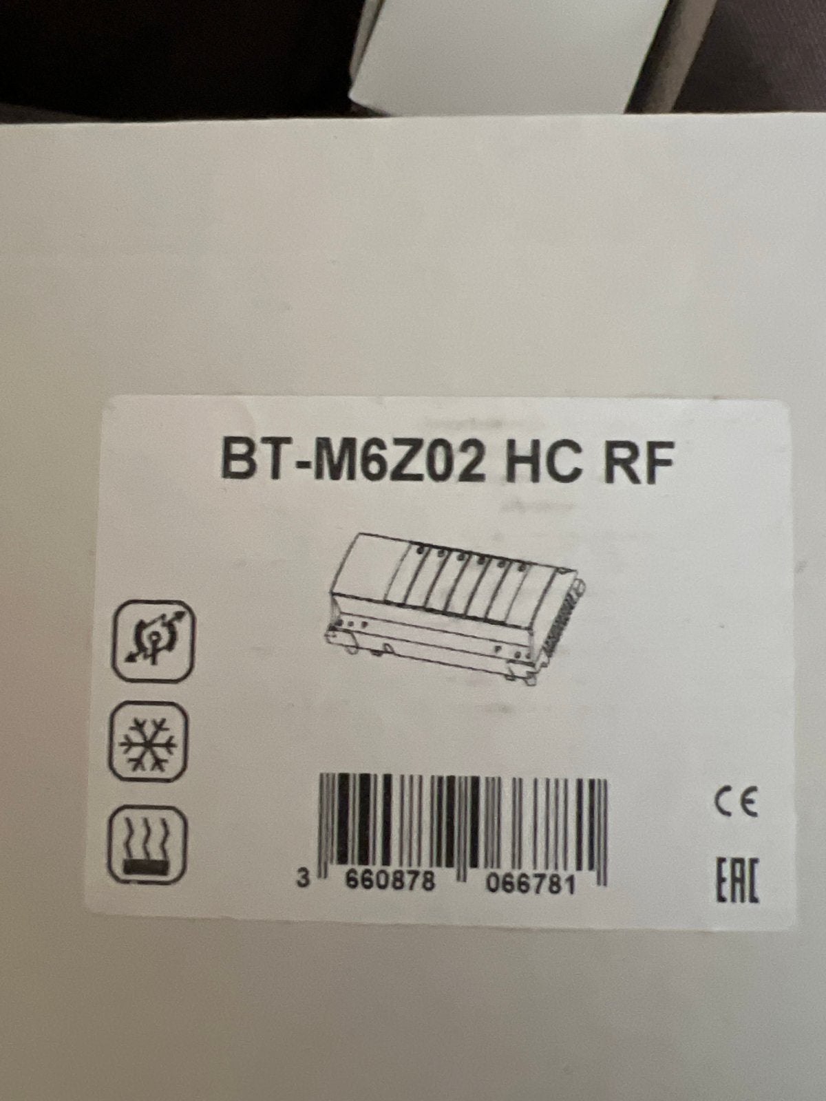 Watts BT-M6Z02 HC RF 6-zone verdeler voor vloerverwarming, Doe-het-zelf en Verbouw, Ophalen of Verzenden, Nieuw