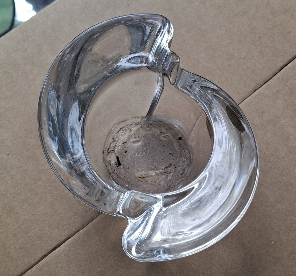 Amalfi Loodkristal 24% GLAS karsenhouder, Ophalen of Verzenden