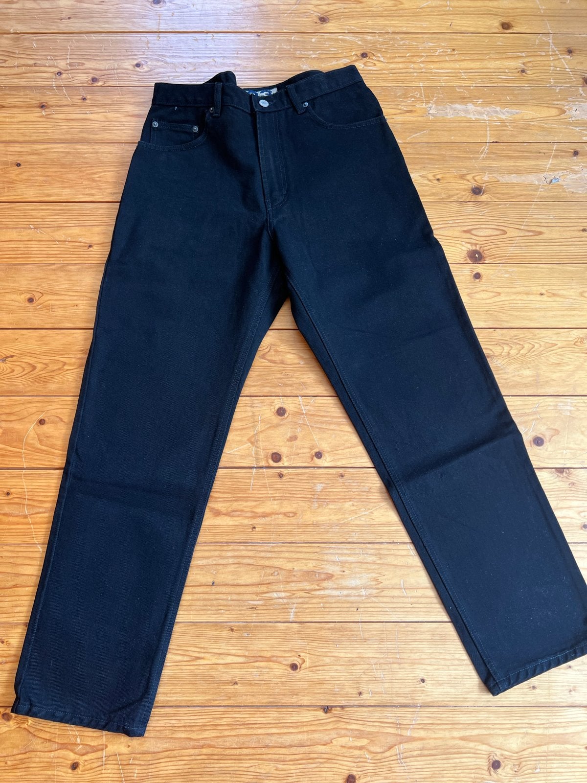 Jinglers 03 Fade Out Zwarte Jeans W34/L30, Ophalen of Verzenden, Gedragen, Zwart, W33 - W34 (confectie 48/50)