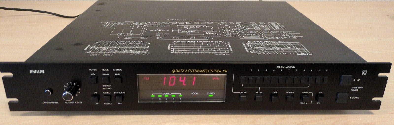 Philips 22AH180 tuner refurbished, Ophalen of Verzenden, Zo goed als nieuw