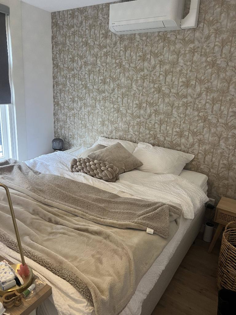 Boxspring 180x200 met matras - BIEDEN, Ophalen, Gebruikt, Tweepersoons, 180 cm