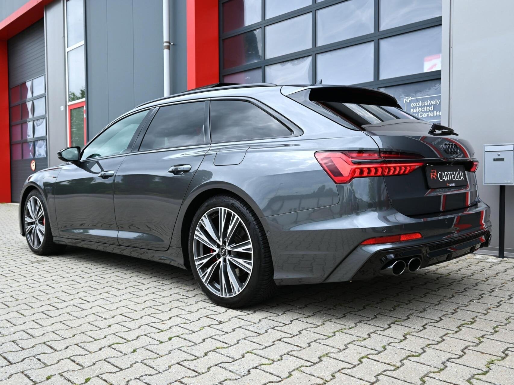 Audi A6 Avant 55 TFSI e Quattro S-Line Competition | Pano |, Auto's, Audi, Automaat, Gebruikt, 4 cilinders, Alcantara