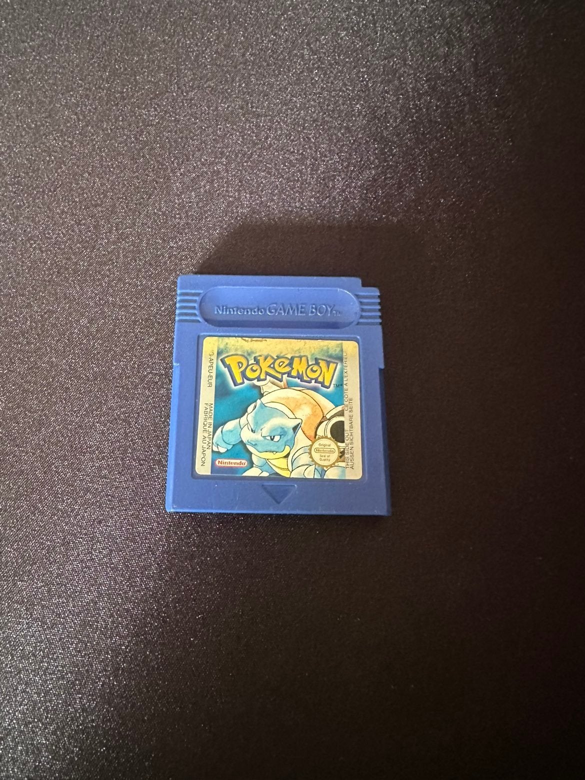 Pokemon Blue Gameboy, Avontuur en Actie, 1 speler, Ophalen of Verzenden, Zo goed als nieuw