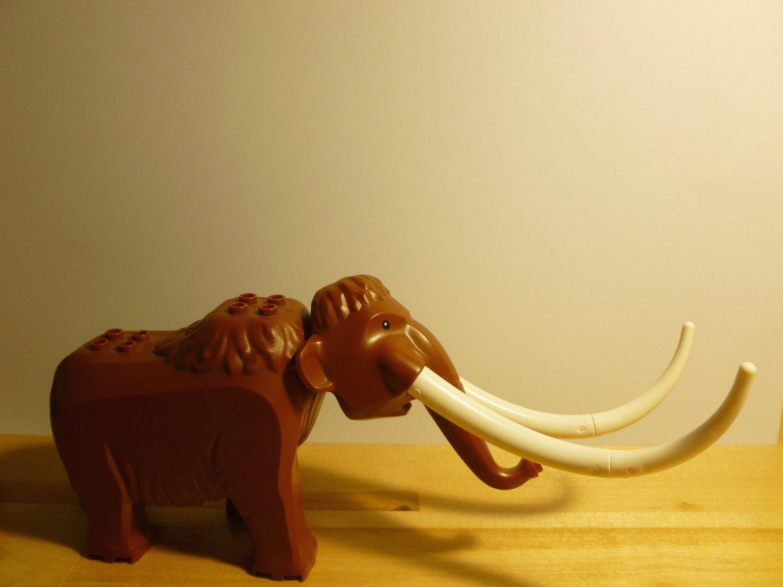 Lego  Mammoet - Bruin met Witte Slagtanden, Overige thema's, Lego, Ophalen of Verzenden, Zo goed als nieuw