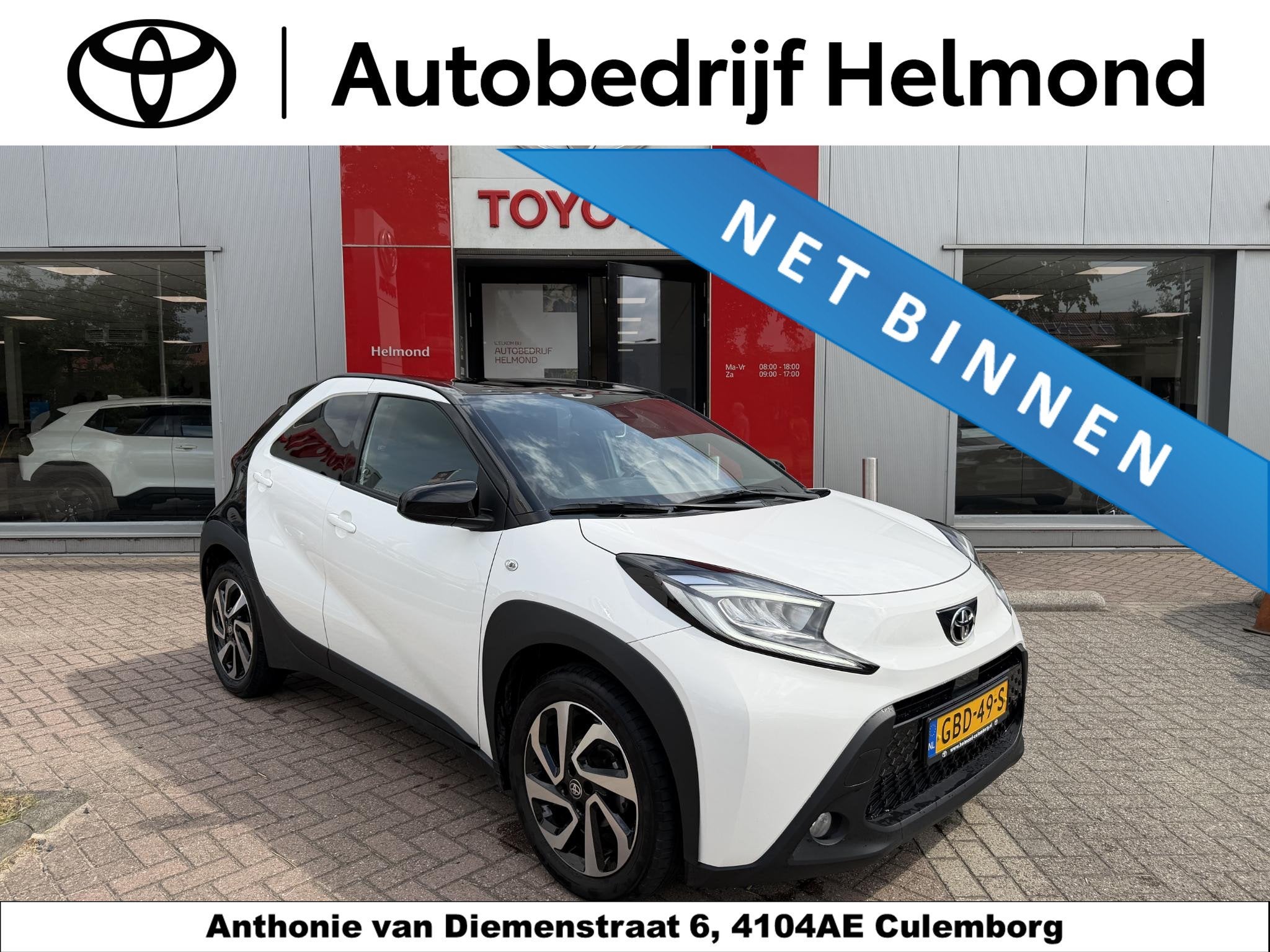 Toyota Aygo X 1.0 VVT-i MT Pulse, Stof, Gebruikt, Euro 6, 4 stoelen