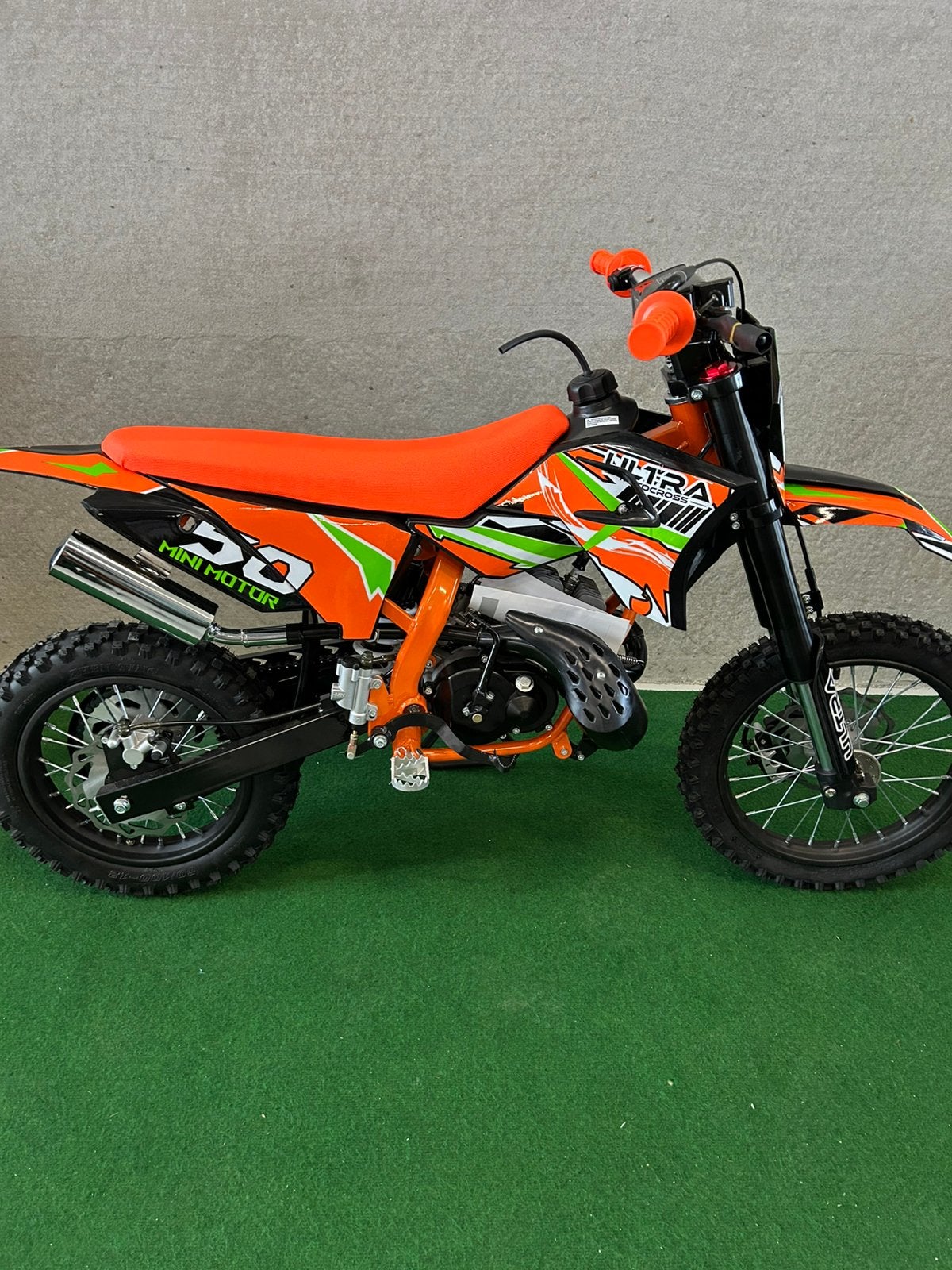 Nieuwe KTM replica 49CC kickstart automaat kinder crossers, Ultra koshine, Nieuw, 49 cc, 1 versnellingen