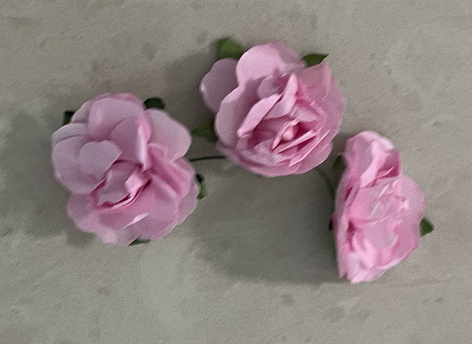 Roze stoffen roosjes voor knutselprojecten (3 stuks), Ophalen of Verzenden, Nieuw