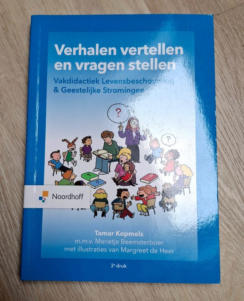 Verhalen vertellen en vragen stellen, Boeken, Godsdienst en Levensbeschouwin, Ophalen of Verzenden, Zo goed als nieuw, Tamar Kopmels