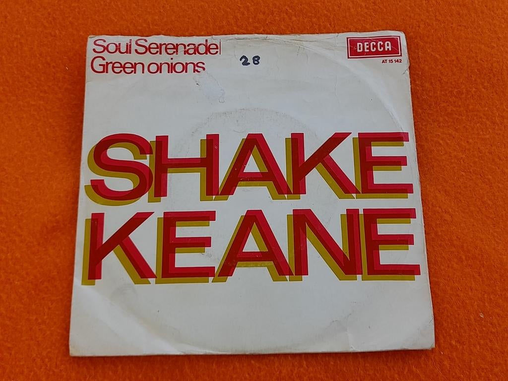 Shake Keane - Soul Serenade / Green Onions (1969), Gebruikt, Originele persing, 7 inch, Single