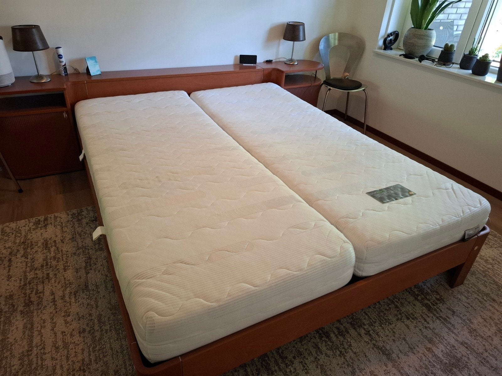 gratis 2 matrassen - 80x200 cm, Huis en Inrichting, Slaapkamer | Matrassen en Bedbodems, Ophalen, Gebruikt, Eenpersoons, 80 cm