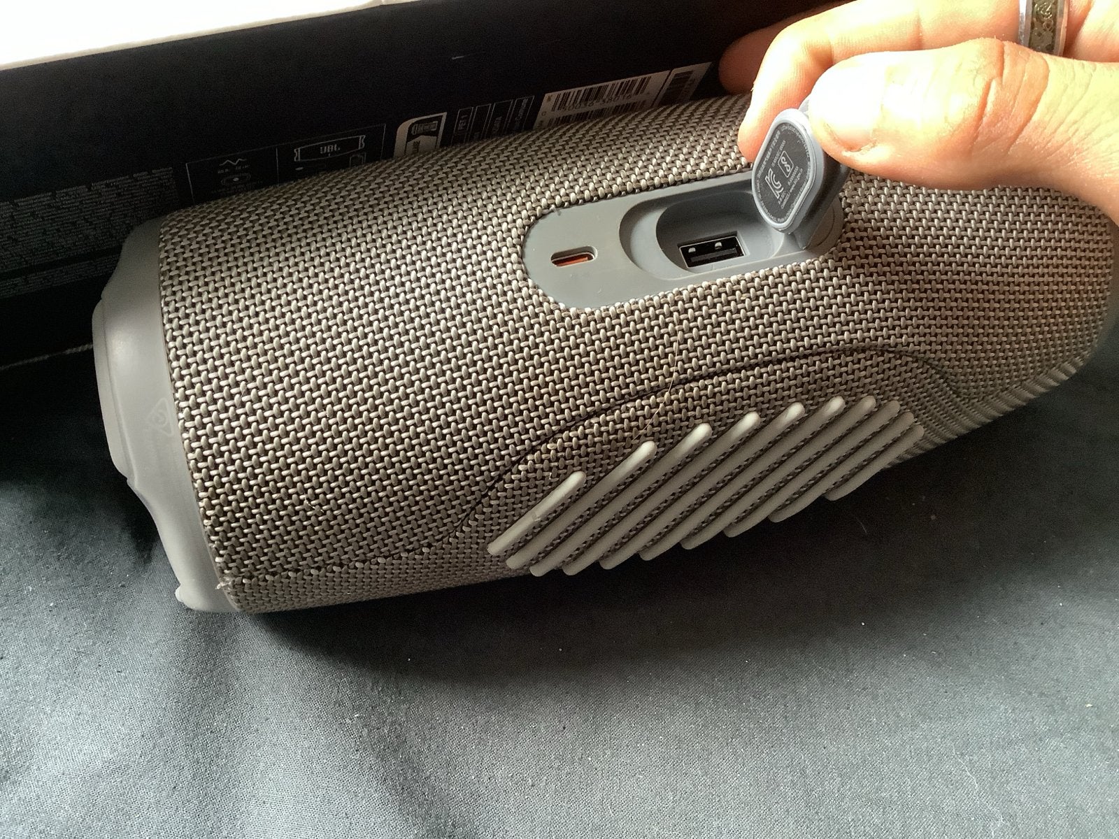 JBL Charge 5 Draagbare Speaker met Originele Doos, Ophalen, JBL, Zo goed als nieuw, Draagbare speaker