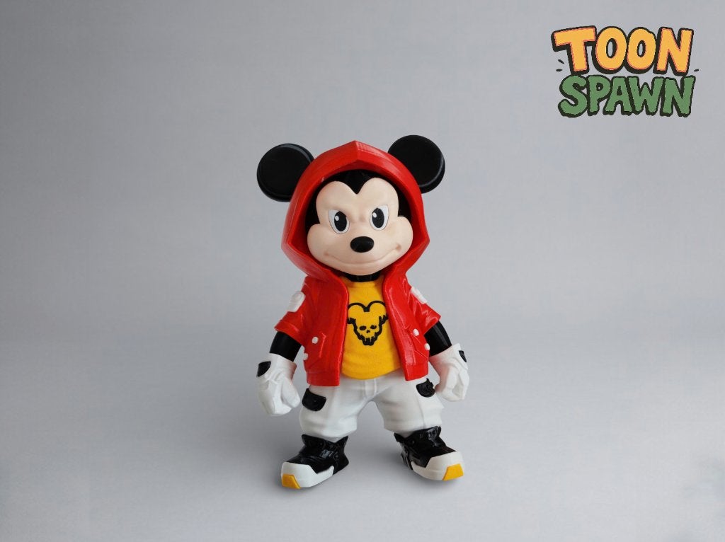 Urban Mickey – 27 cm – Street Style Figuur, Verzamelen, Ophalen of Verzenden, Nieuw, Overige typen