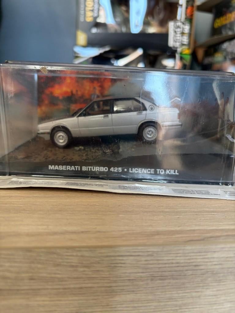 Maserati Biturbo 425 Iicence To Kill 1:43, Ophalen of Verzenden, Nieuw, Auto, Overige merken
