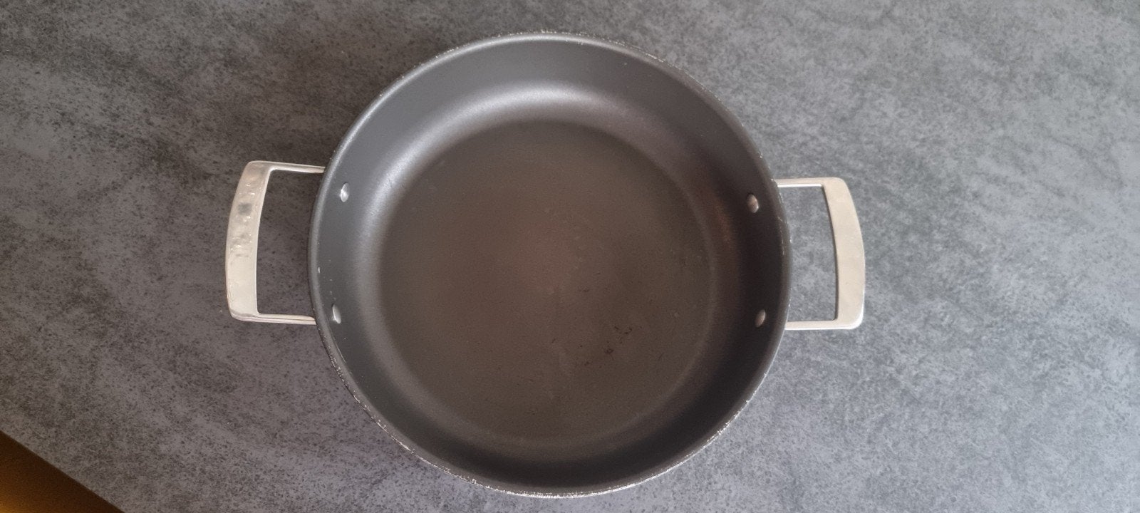 Zwilling Demeyere pan, Huis en Inrichting, Keuken | Potten en Pannen, Gebruikt, Inductieplaat, Ophalen of Verzenden, Rvs