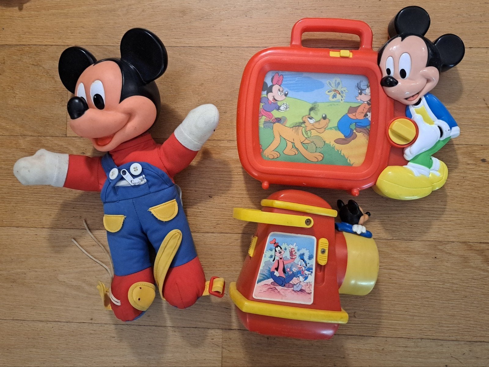 Vintage speelgoed: Mickey Mouse, Verzamelen, Ophalen of Verzenden, Gebruikt