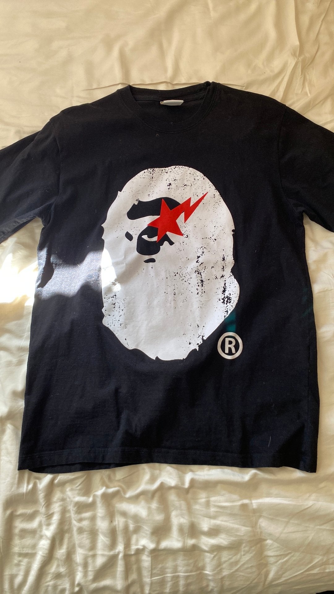 Bape tshirt, Verzenden, Nieuw, Maat 52/54 (L), Zwart