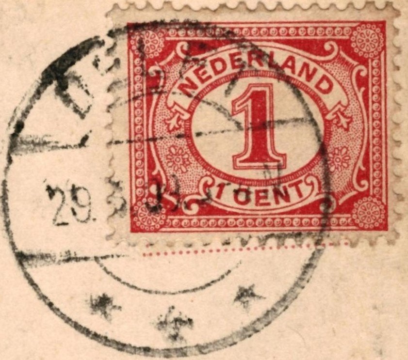 940669	Delft	Oostpoort	 	1909	Gelopen, Ophalen of Verzenden, Voor 1920, Gelopen, Zuid-Holland