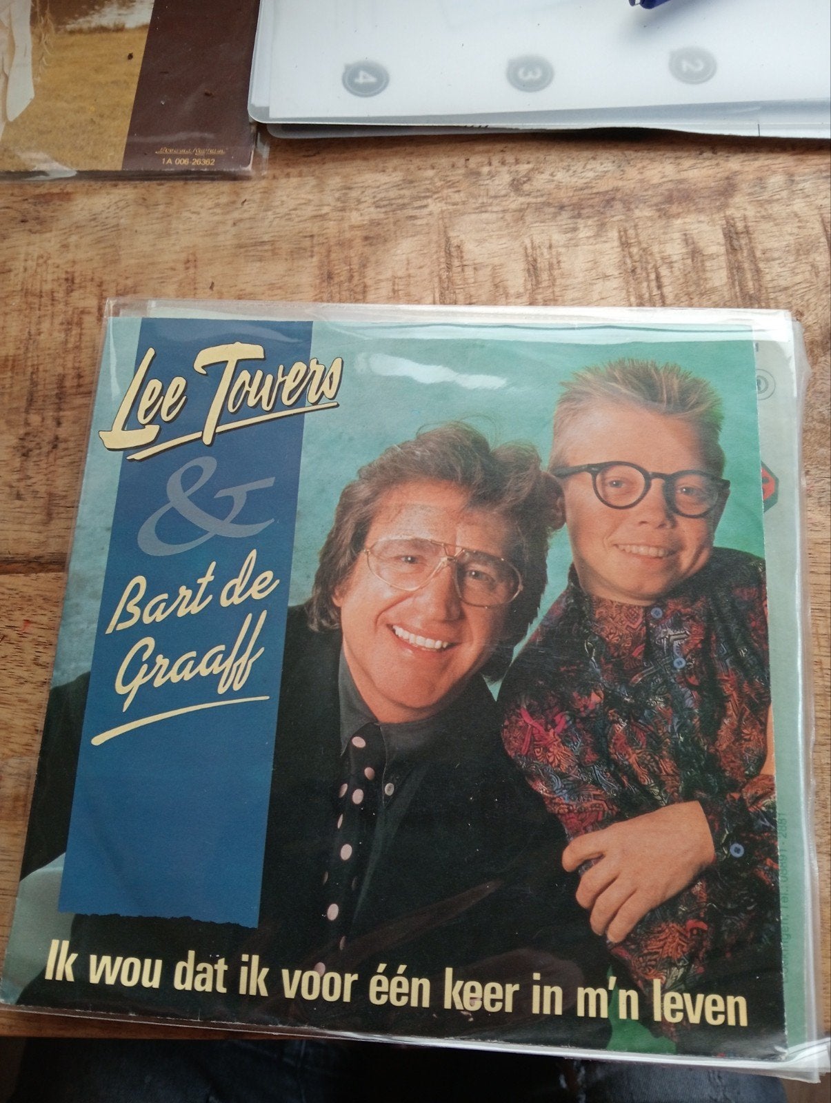 Lee Towers & Bart de Graaff - ik wou dat ik voor een keer in, Cd's en Dvd's, Ophalen of Verzenden, Zo goed als nieuw, Overige formaten