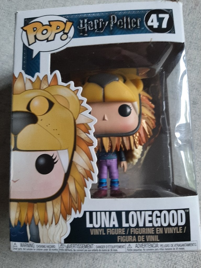 Luna lovegood met leeuwenhoed funko pop, Verzamelen, Poppen, Ophalen of Verzenden, Gebruikt, Pop