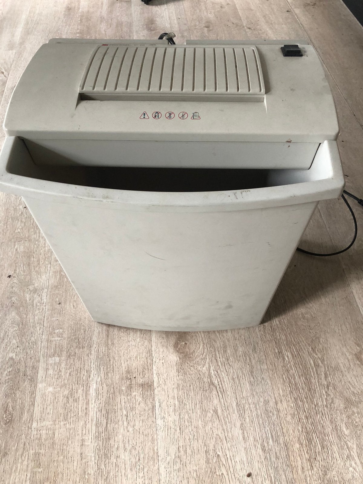 Grote papierversnipperaar REXEL V-40, Diversen, Ophalen