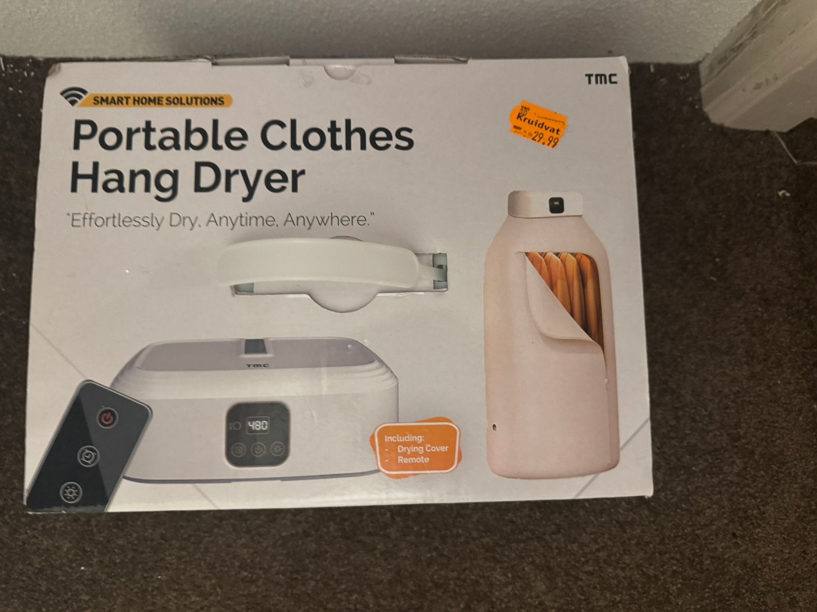 Hang dryer, Ophalen of Verzenden, Zo goed als nieuw, Wasrek