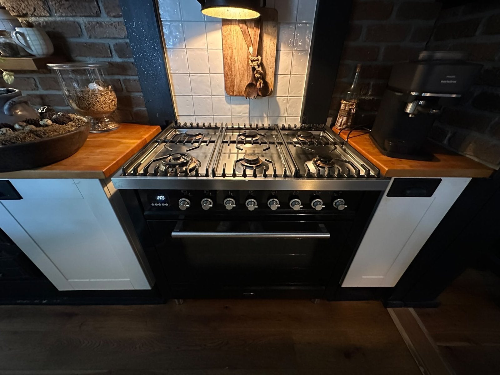 Boretti gasfornuis met oven model VT96ZW, Ophalen, Gebruikt, 60 cm of meer, Gas