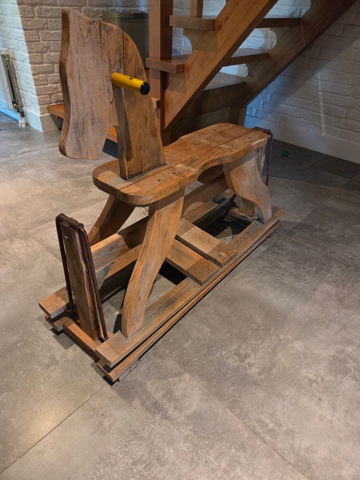 Houten hobbelpaard, Ophalen of Verzenden