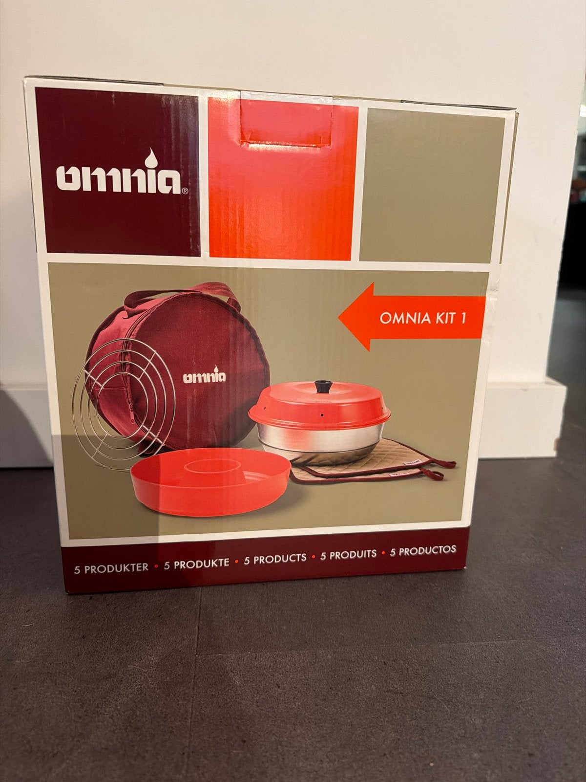 Omnia Camping Oven Kit 1 - Nieuw in doos, Ophalen of Verzenden, Nieuw