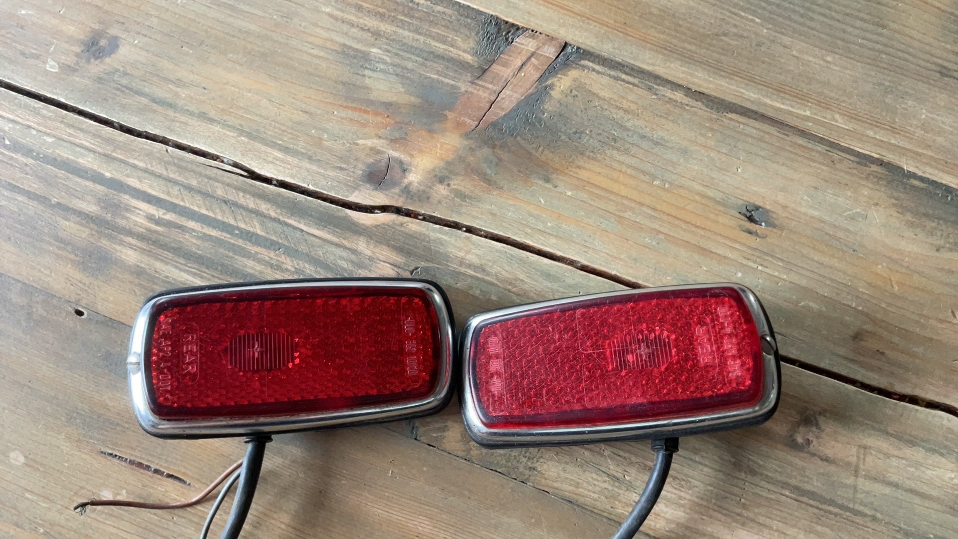 Orginele zijverlichting uit de jaren 80, Ophalen of Verzenden, Gebruikt