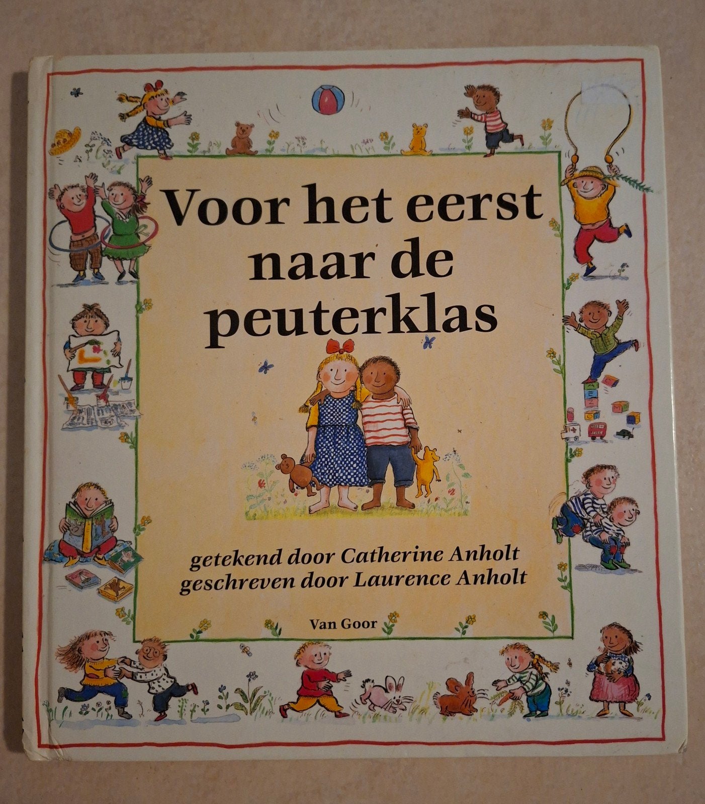 Voor het eerst naar de peuterklas boek Anholt
--------------, Verzenden, Gelezen